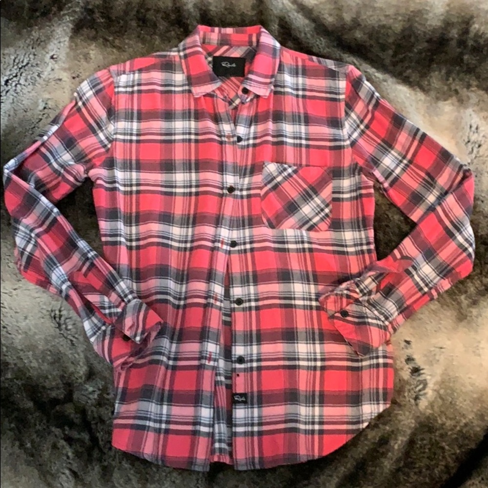 Rails Flannel Button Up